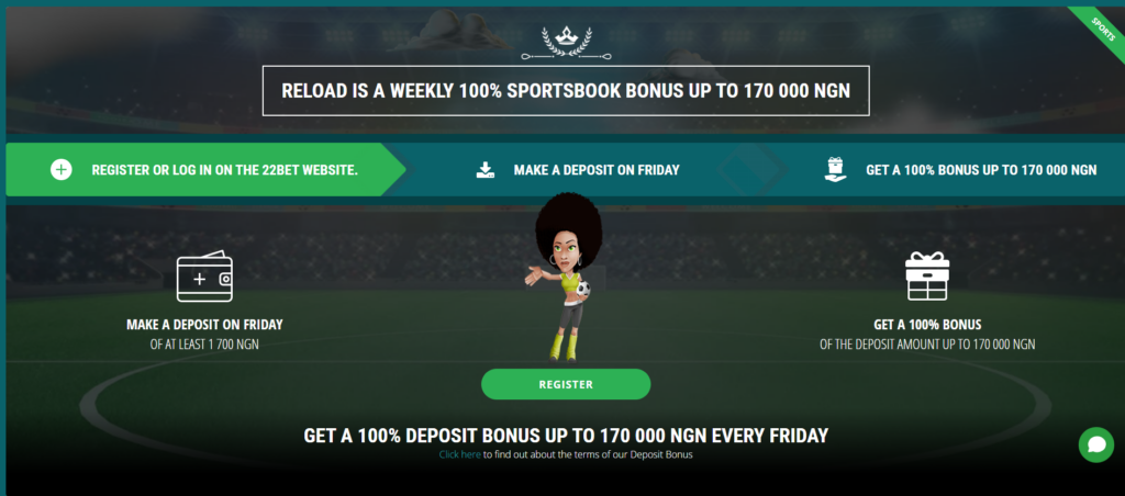 Claiming the Bonus 22Bet for Sports Betting